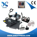 Hot Sale 5 en 1 Cheap Used T Shirt Combo Heat Press Machine